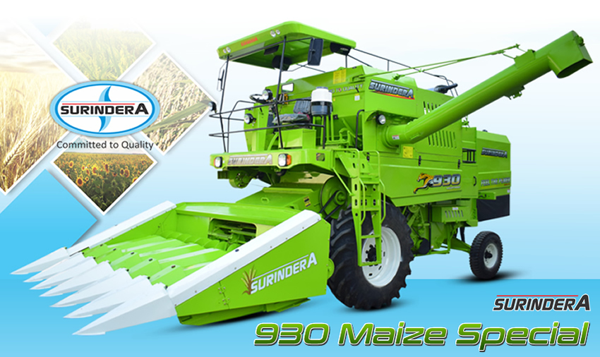 SURINDERA 930 - Maize Special Combine Harvester